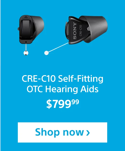 CRE-C10 Self-Fitting OTC Hearing Aids