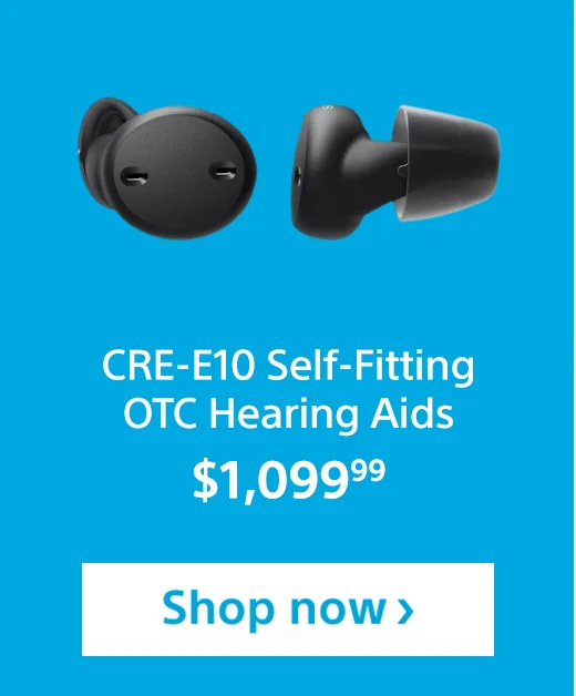 CRE-E10 Self-Fitting OTC Hearing Aids