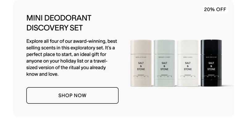 Mini Deodorant Trio