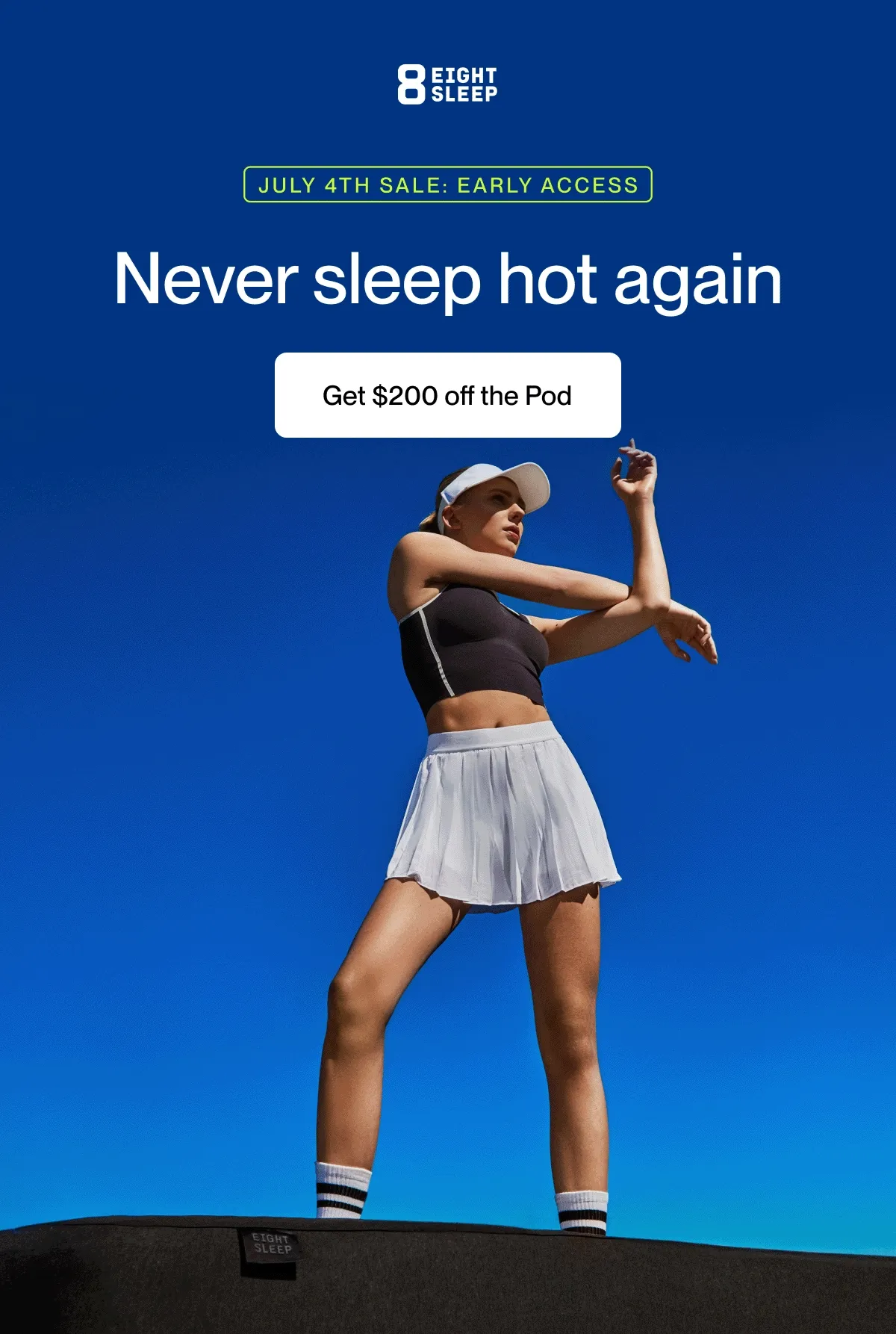 Never sleep hot again