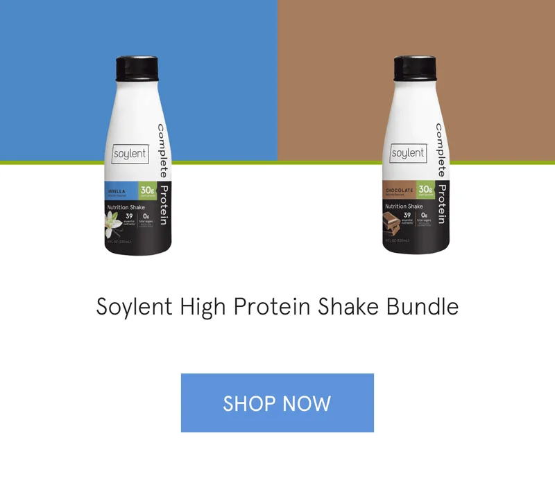 soylent high protein shake bundle