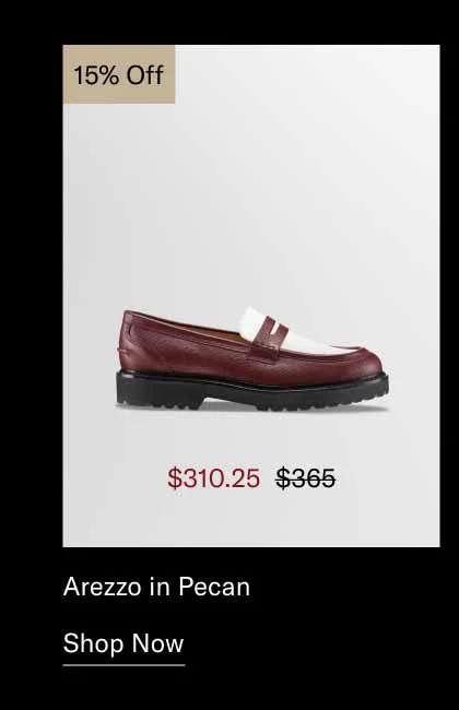 Arezzo in Pecan 15% Off-Shop Now