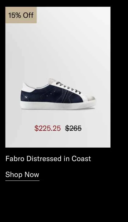 Fabro Distressed in Coast 15% off-Shop Now