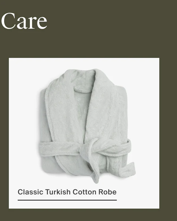 Classic Turkish Cotton Robe