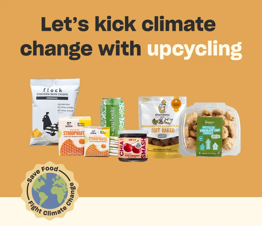 Let's kick climate change with upcycling