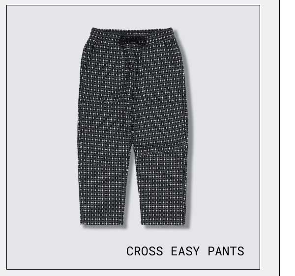 CROSS EASY PANTS (GRAY)