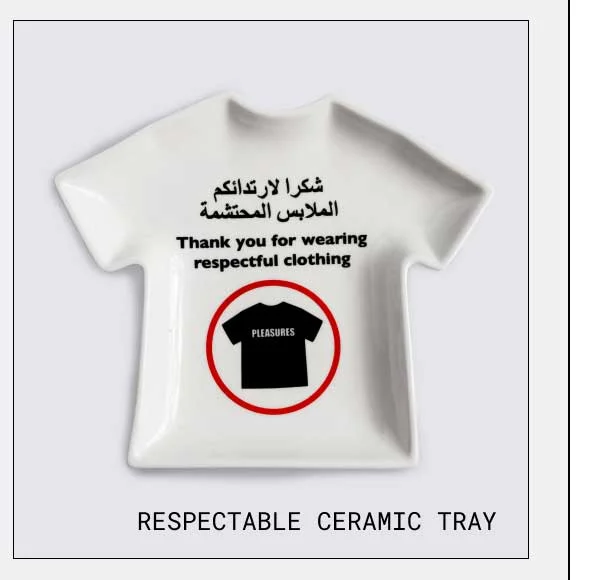 RESPECTABLE CERAMIC TRAY