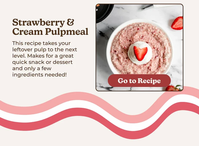 Strawberry & Cream Pulpmeal Recipe