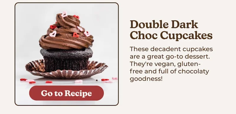 Double Dark Choc Cupcakes