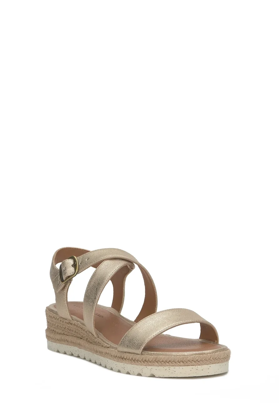 Image of Lucky Brand Trianna Wedge - Women's Accessories Shoes Wedges in Crystal