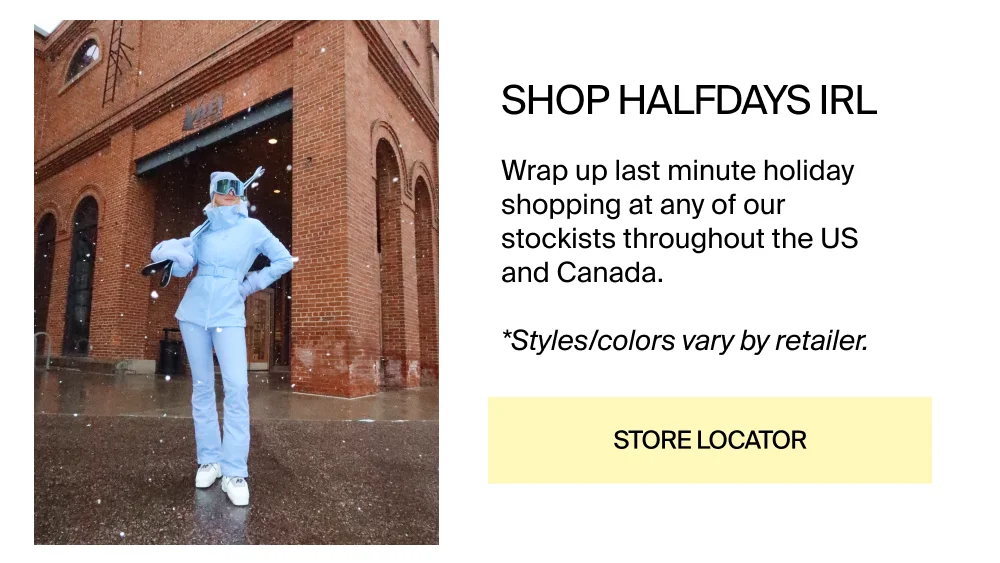 Shop Halfdays IRL