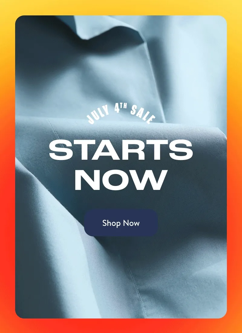 Sale Starts Now