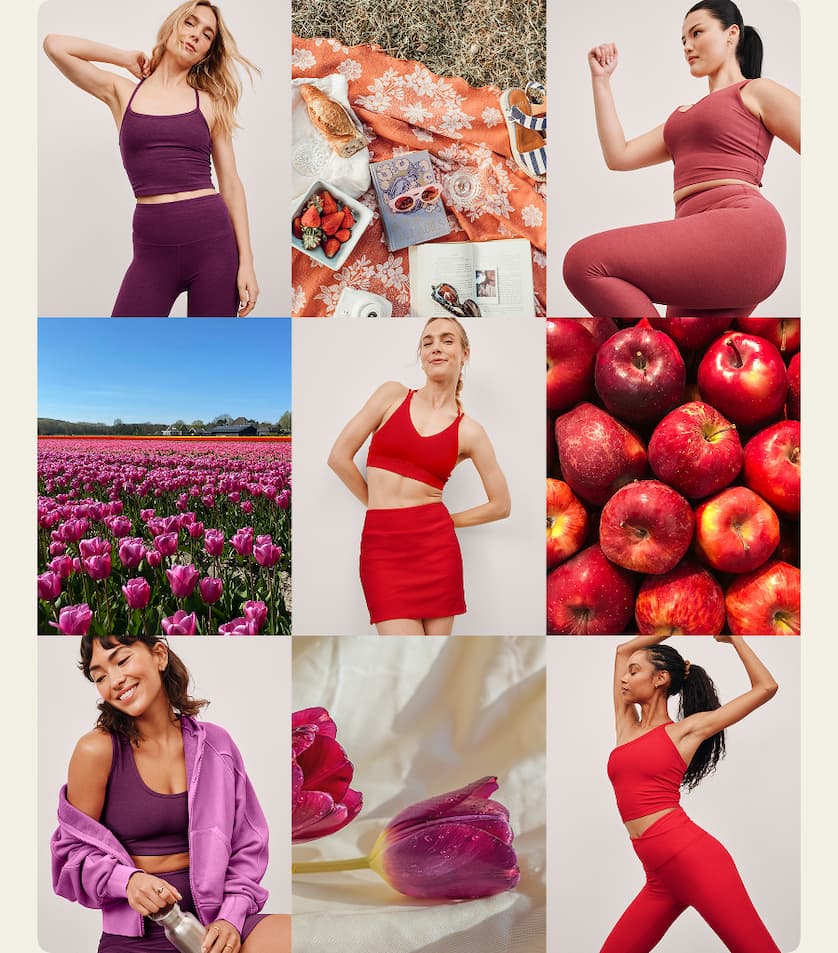 Shop Red & Purple hues