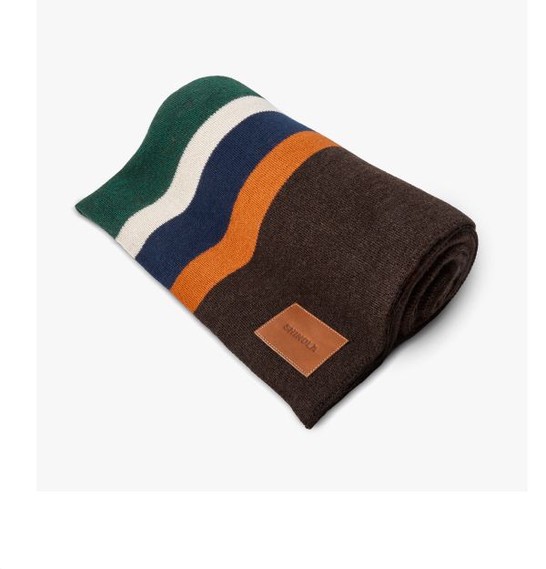 Shinola Alpaca Throw Blanket