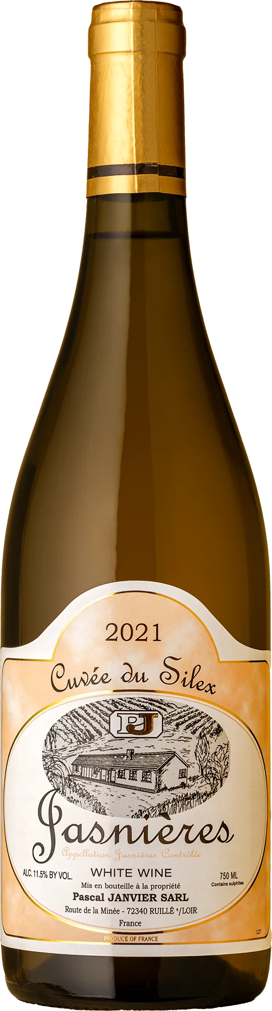 Image of Domaine Pascal Janvier<br>Jasnières 'Cuvée du Silex' Chenin Blanc 2021