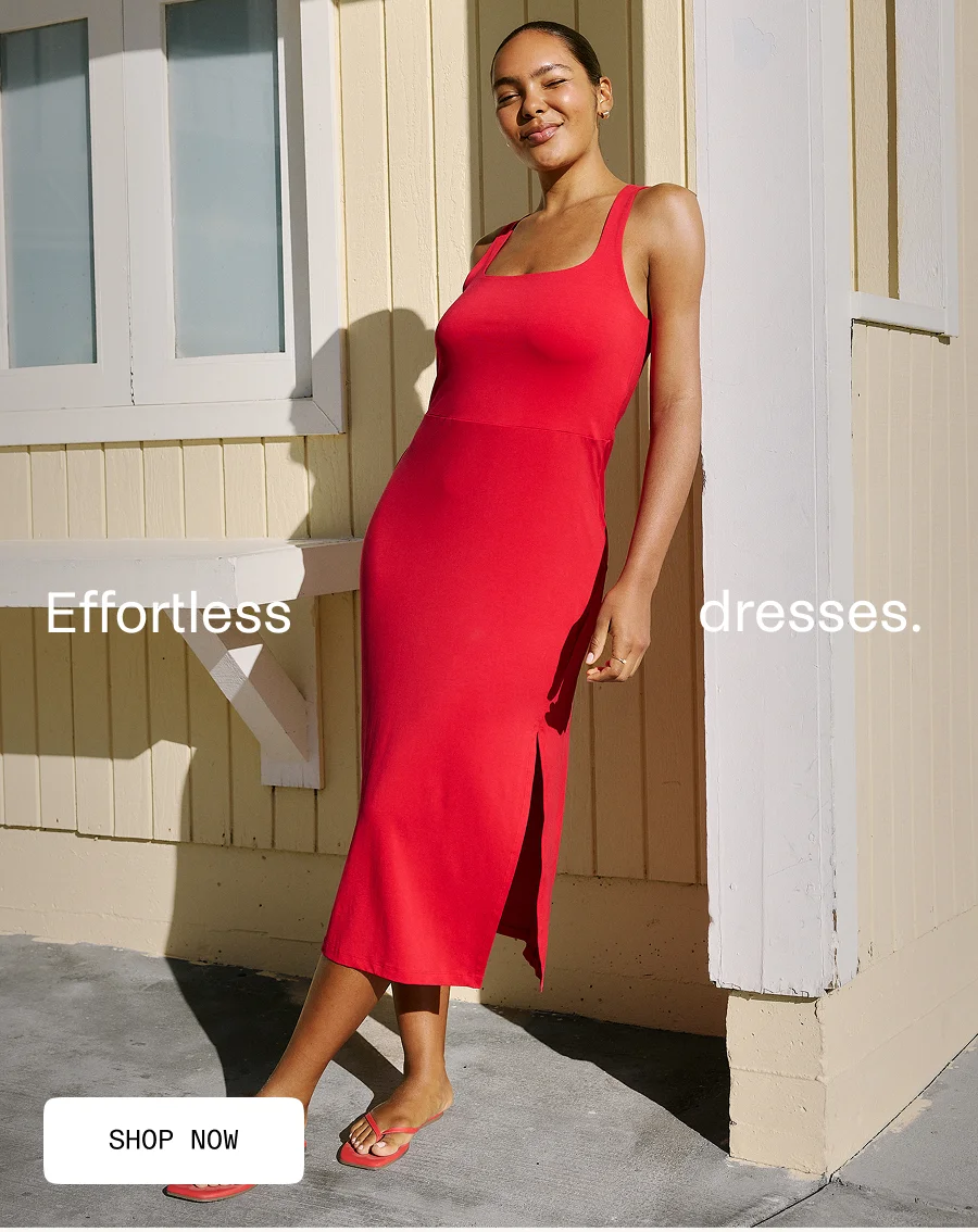 Getaway Dress in Candy Apple Red