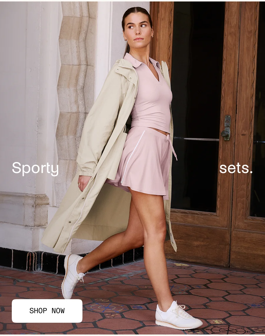 Sport Active Drawcord Mini Skirt in Blush Blooms