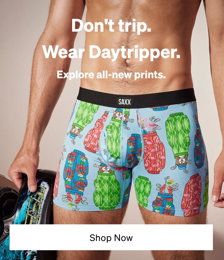 Don't trip. Wear Daytripper.