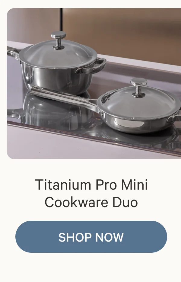 Titanium Pro Mini Cookware Duo