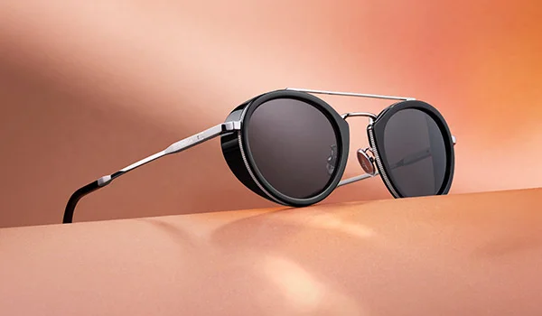 Vintage inspired unisex sunglasses roundstyle