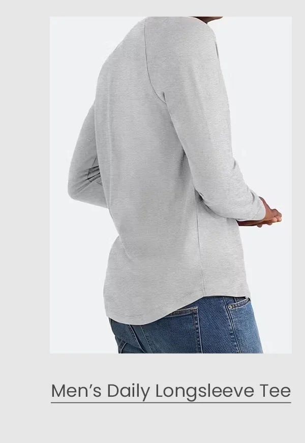 Men's Daily Longsleeve Tee