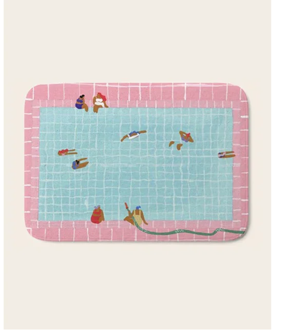 Aquarius Bath Mat