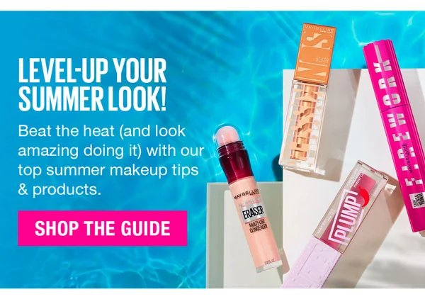 Summer-Proof Your Makeup Routine! Beat the heat (and look amazing doing it) with our top summer makeup tips & products.