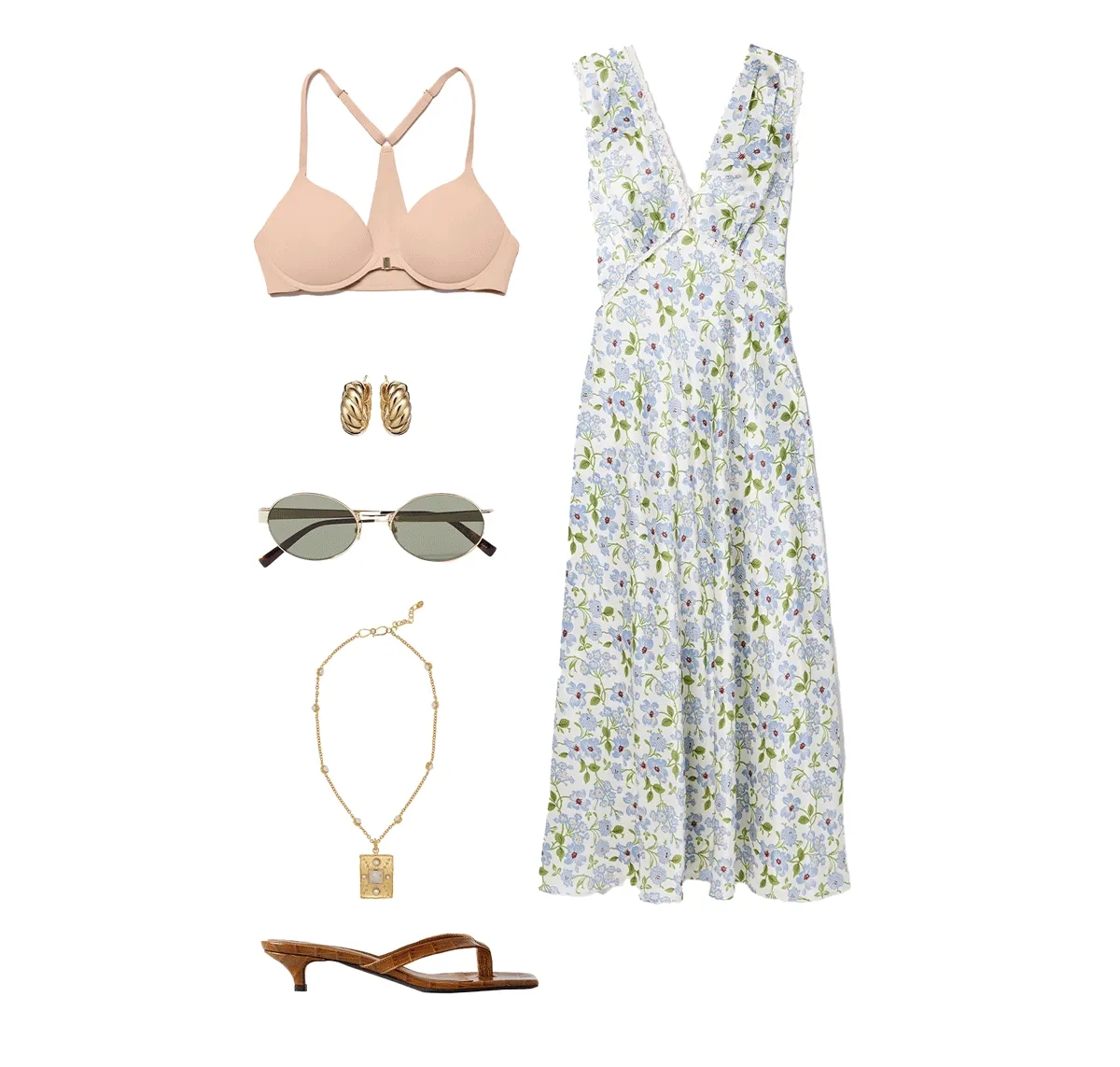 Racerback Lift Up Bra Outfit Styling
