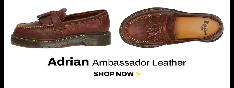 Adrian Yellow Stitch Ambassador Leather Loafers