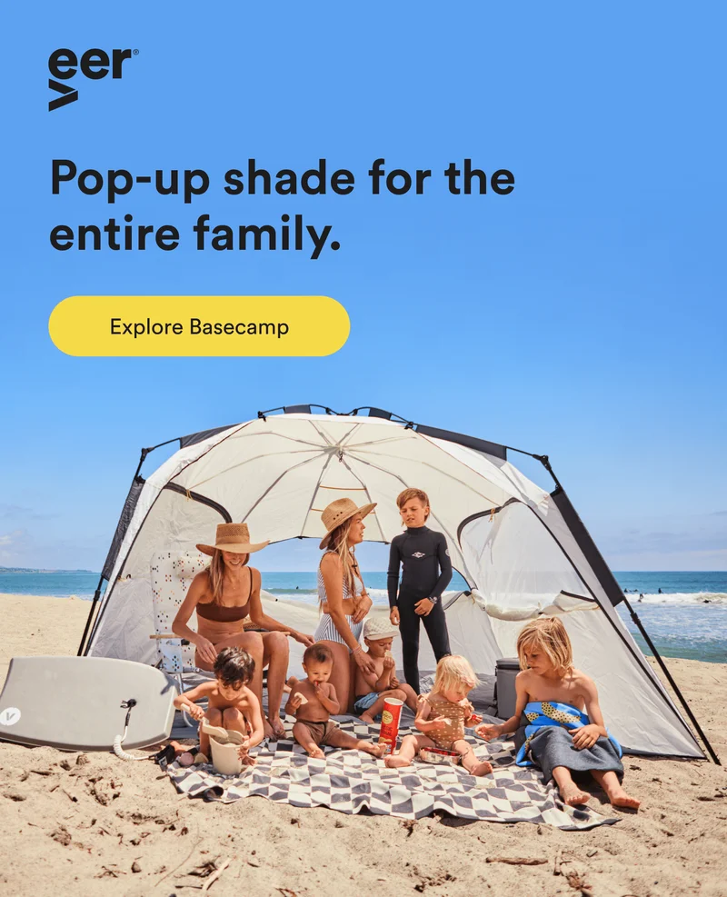 pop-up shade for the entire family. - explore basecamp
