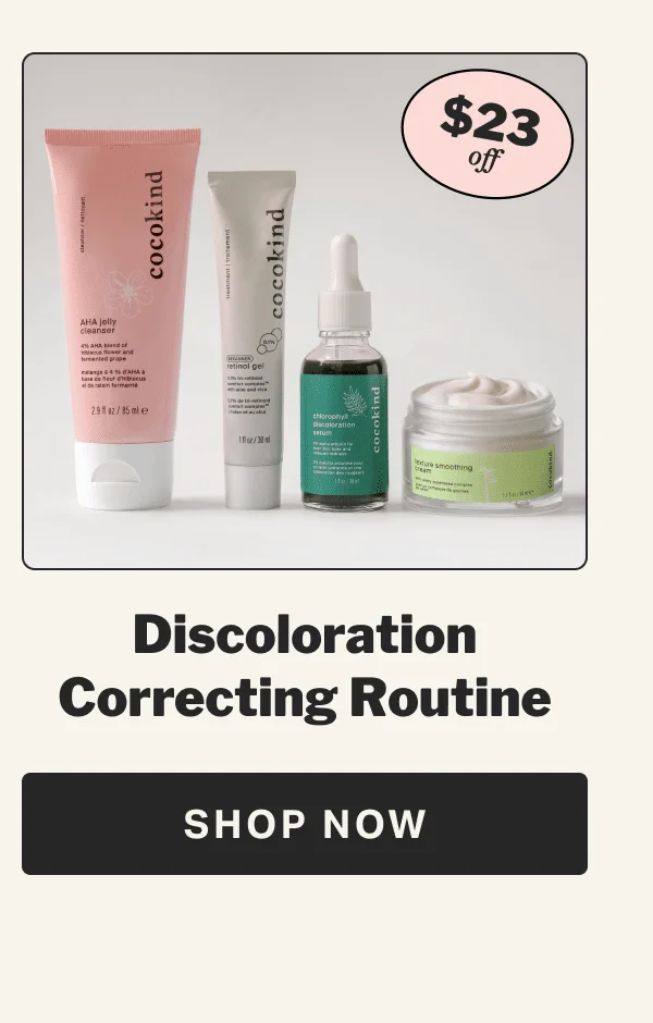 Discoloration Correcting Routine