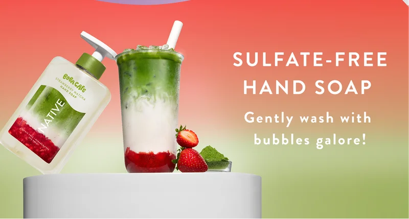 Sulfate free hand soap. Gently wash with bubbles galore!