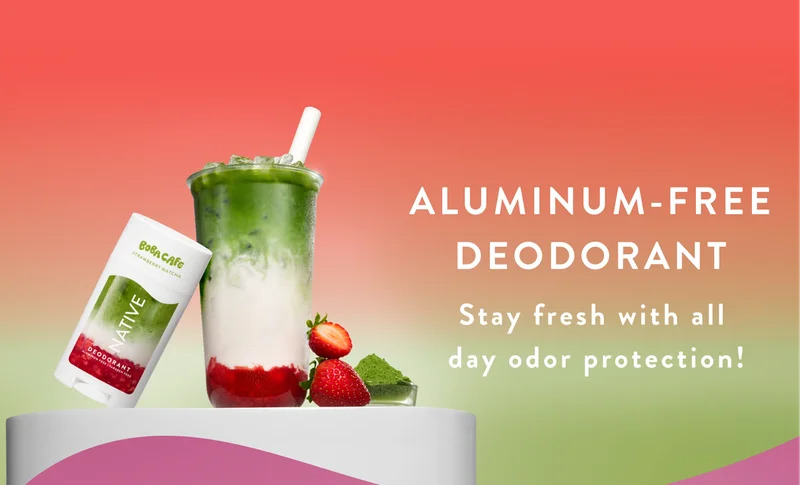 Aluminum Free Deodorant. Stay fresh with all day odor protection!