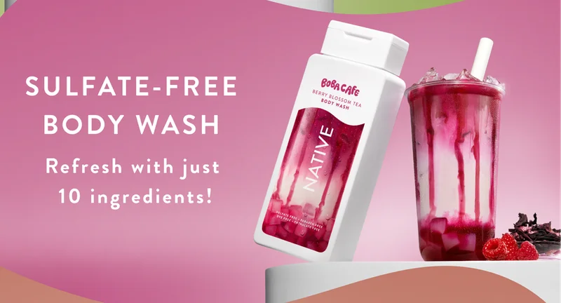 Sulfate free body wash. Refresh with just 10 ingredients!