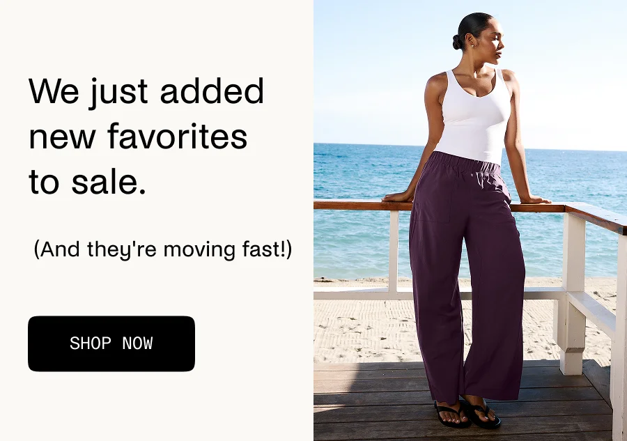 We just added new favorites to sale.