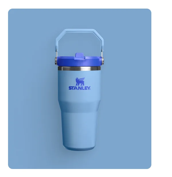 The IceFlow™ Flip Straw Tumbler