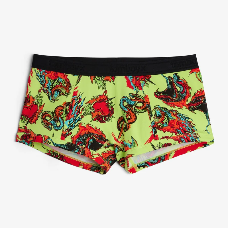 Image of Boy Shorts - Blazing Beasts