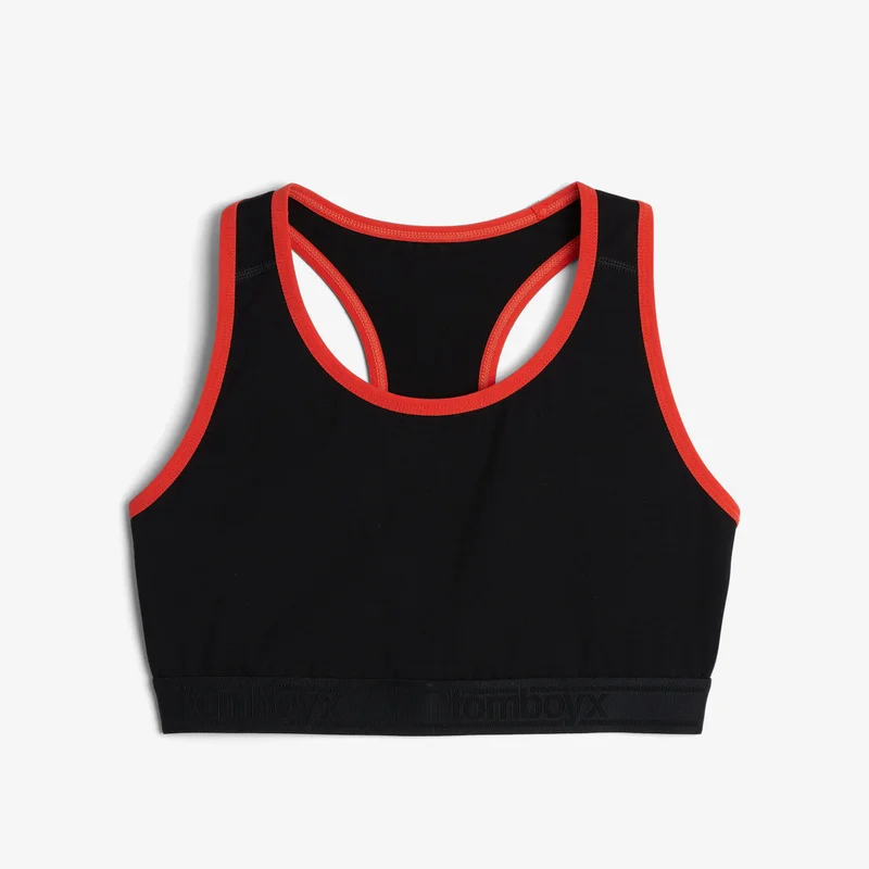 Image of Racerback Soft Bra - Flame Edge