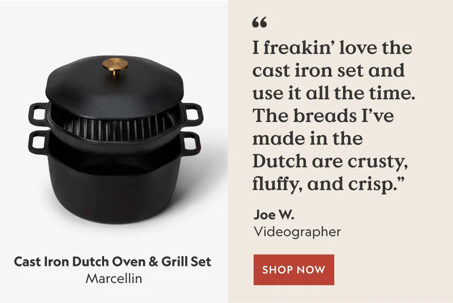 Cast Iron Dutch Oven & Grill Set