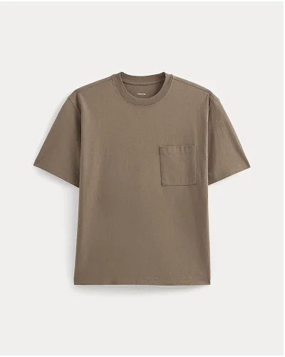 Image | Premium Weight Oversized Tee | Deep Taupe