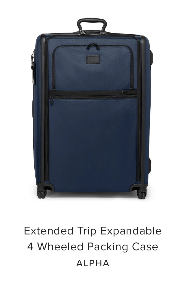 Extended Trip Expandable 4 Wheeled Packing Case