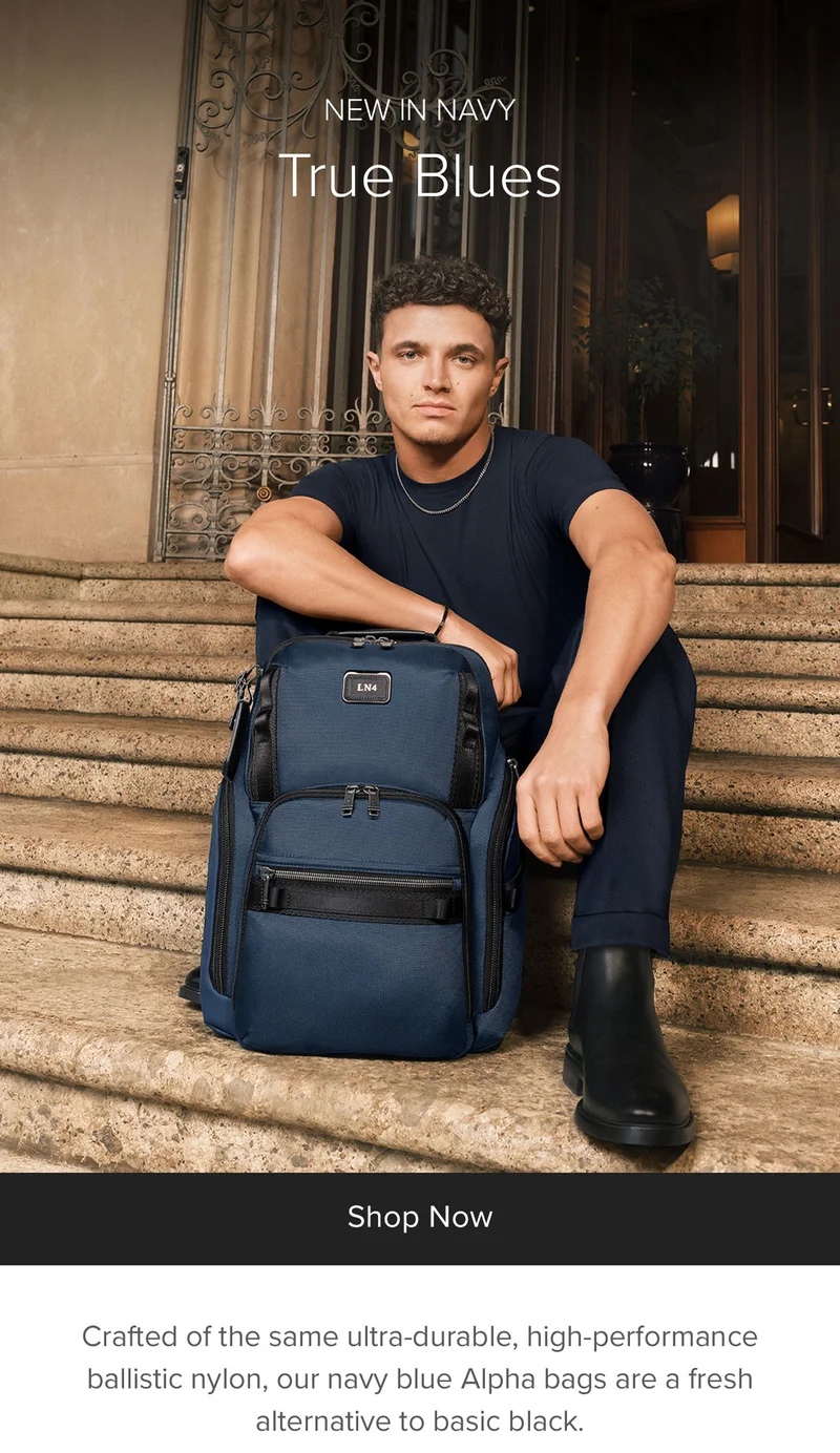 The Alpha Collection - Now in Navy: Shop Now