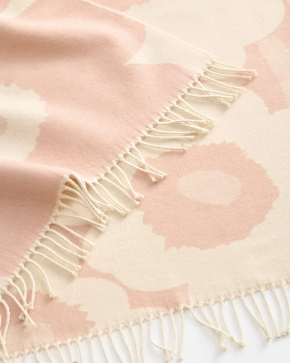 Unikko Throw Blanket Unikko Throw Blanket