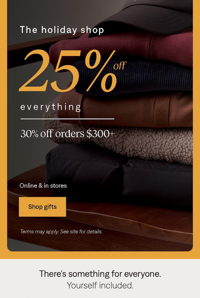 The holiday shop. Shop 25% off gifts
