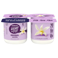Dannon Light + Fit Light + Fit Yogurt, Fat Fr...