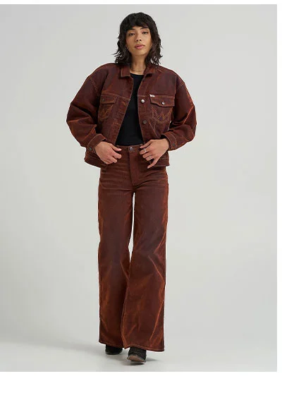 Women's Flocked Trousers