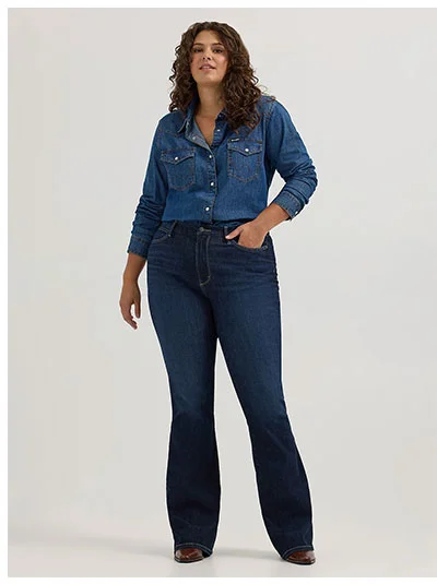 Women's Wrangler Bespoke High Rise Flare Jean