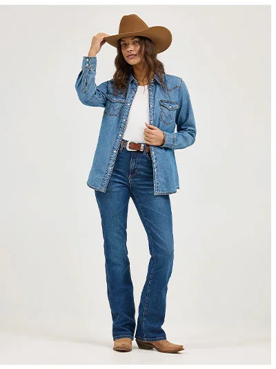Women's Wrangler Retro® Bailey High Rise Bootcut Jean
