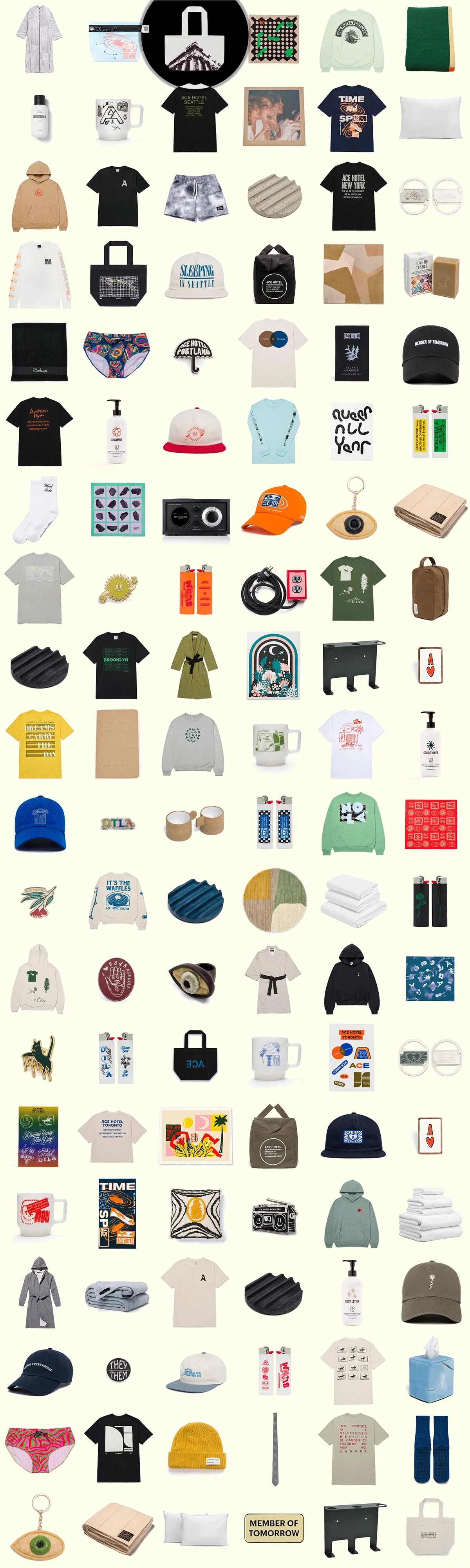 Animated GIF promoting the Ace Shop's Cyber Monday Sale