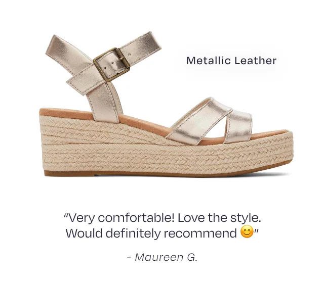 Audrey Wedge Sandal - Image